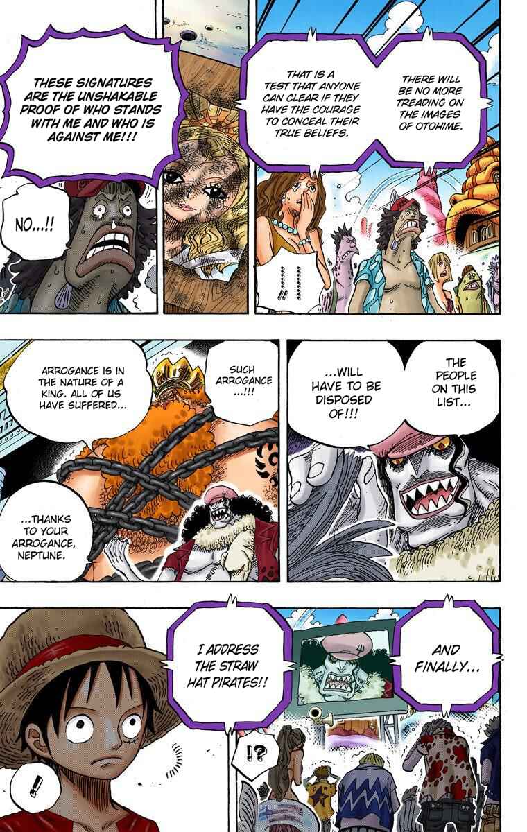 One Piece (Official Colored) Chapter 628 - Page 11