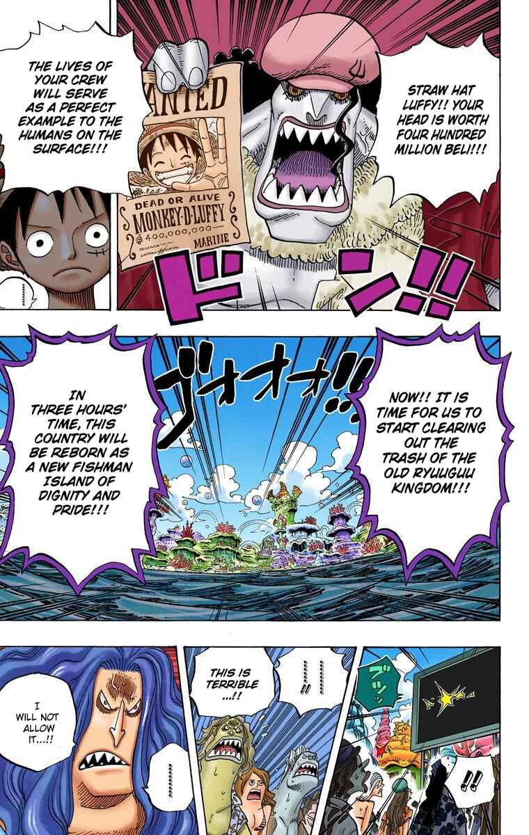 One Piece (Official Colored) Chapter 628 - Page 13