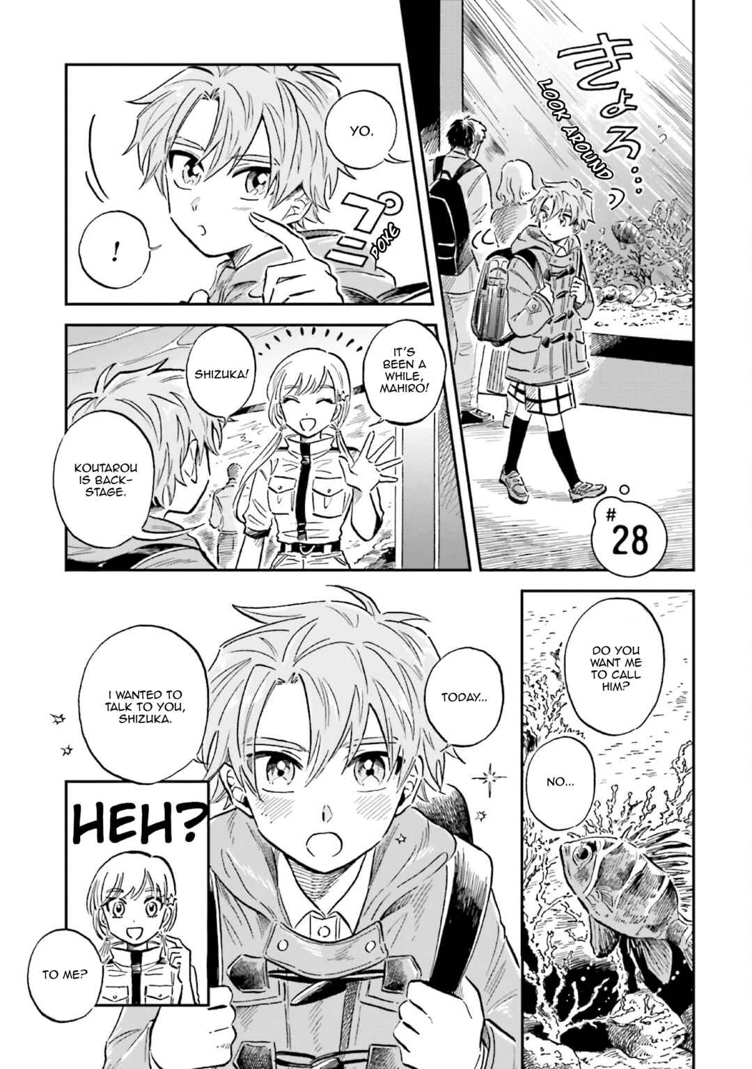 Magmell Shinkai Suizokukan Chapter 28 - Page 1