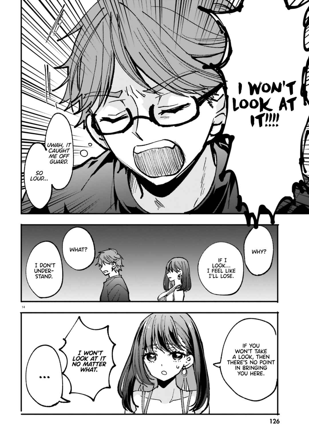 Zettai ni Yuuwaku sarenai Otoko VS Zettai ni Yuuwaku suru Onna Chapter 3 - Page 15