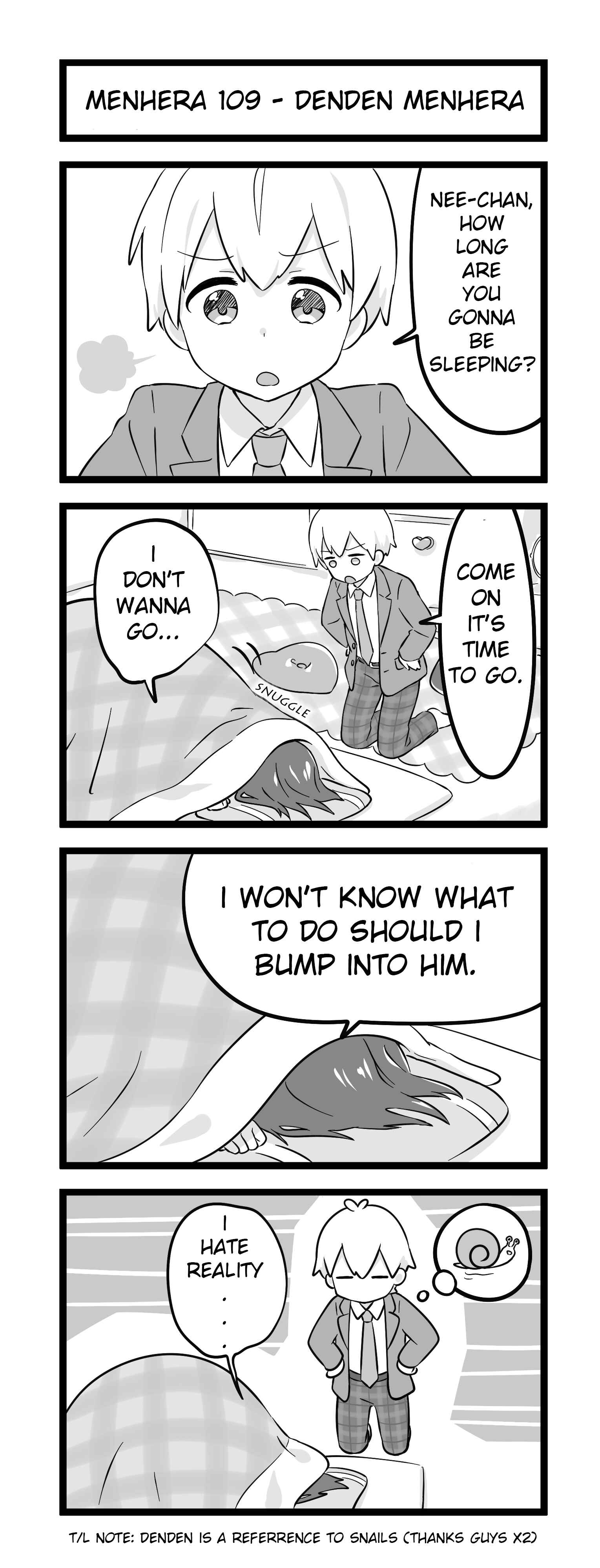 Menhera Shoujo Kurumi-chan Chapter 109 - Page 1