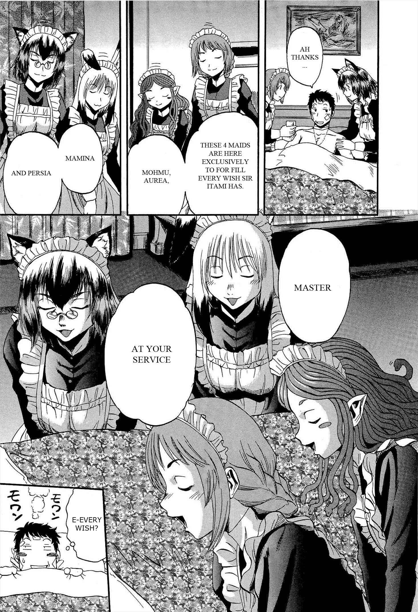 GATE - Jieitai Kanochi nite, Kaku Tatakaeri Chapter 14 - Page 11