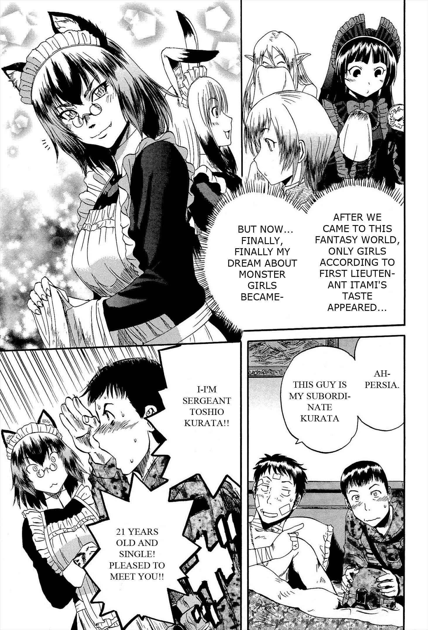 GATE - Jieitai Kanochi nite, Kaku Tatakaeri Chapter 14 - Page 21