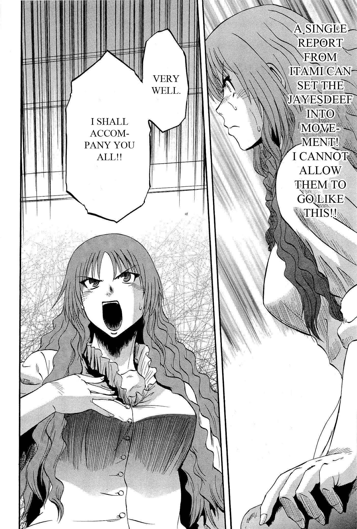 GATE - Jieitai Kanochi nite, Kaku Tatakaeri Chapter 14 - Page 34