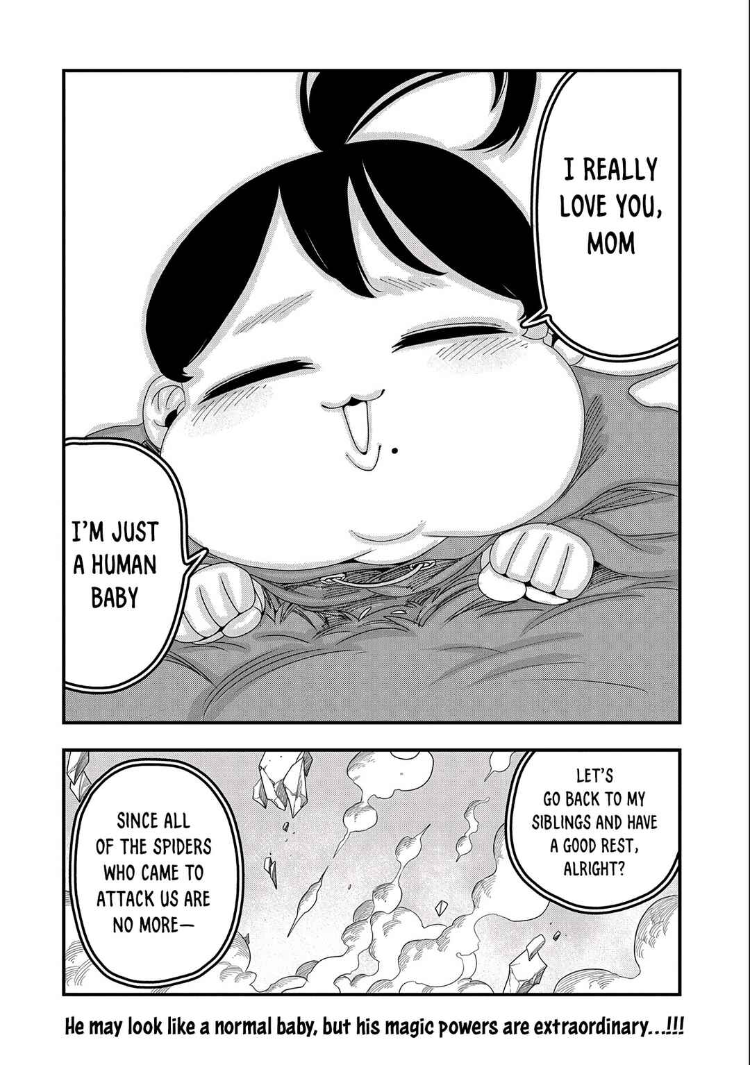 Umareta Chokugo ni Suterareta kedo, Zense ga Daikenja Datta node Yoyuu de Ikitemasu ~Saikyou Akachan Daibousou~ Chapter 3 - Page 30