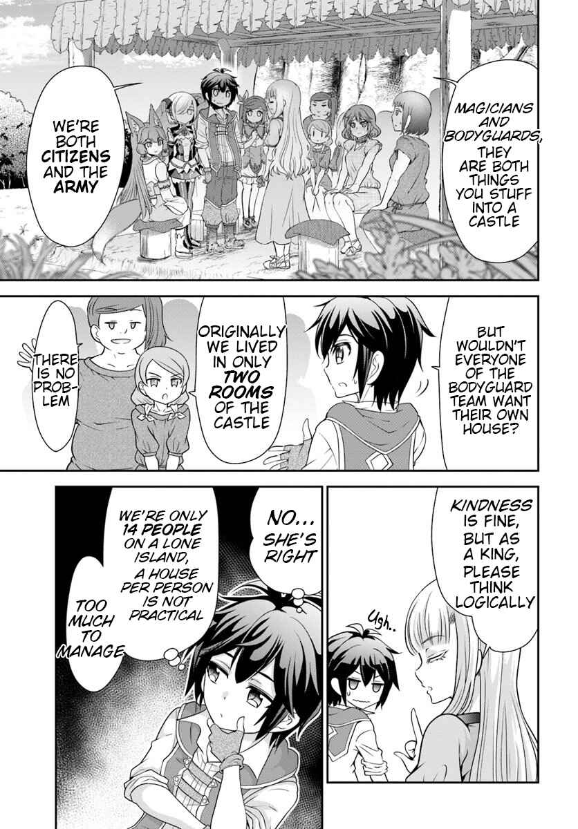 Tenohira Kaitaku Mura de Isekai Kenkokuki ~Fueteku Yome-tachi to Nonbiri Mujintou Life~ Chapter 17 - Page 13