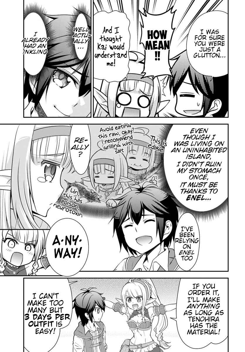 Tenohira Kaitaku Mura de Isekai Kenkokuki ~Fueteku Yome-tachi to Nonbiri Mujintou Life~ Chapter 17 - Page 19