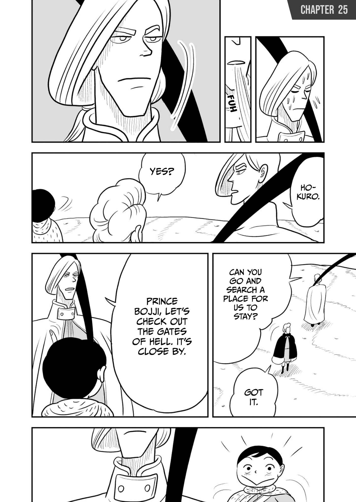 Ousama Ranking Chapter 25 - Page 1
