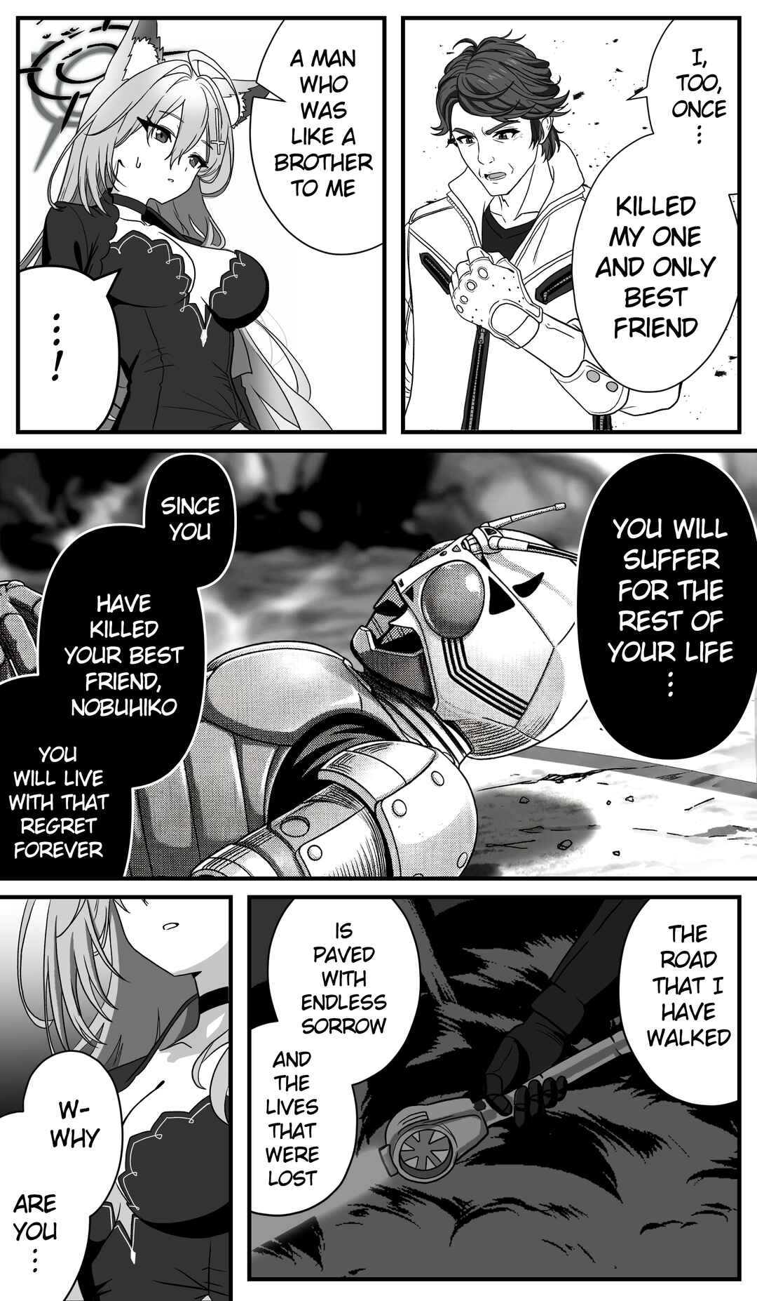 Blue Archive x Kamen Rider Decade - Schale no Kadoya Tsukasa-sensei Gainen (Doujinshi) Chapter 59 - Page 5