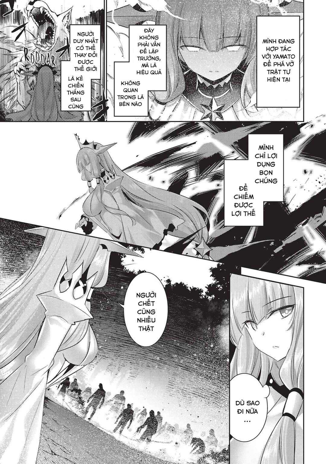 Magika no Kenshi to Shoukan Maou Chapter 88 - Page 3