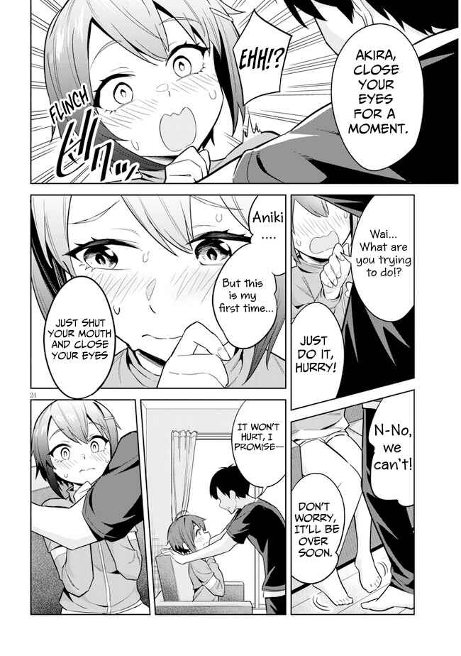 Jitsu wa Imouto deshita. ~Saikin Dekita Giri no Otouto no Kyorikan ga Yatara Chikai Wake~ Chapter 3 - Page 24