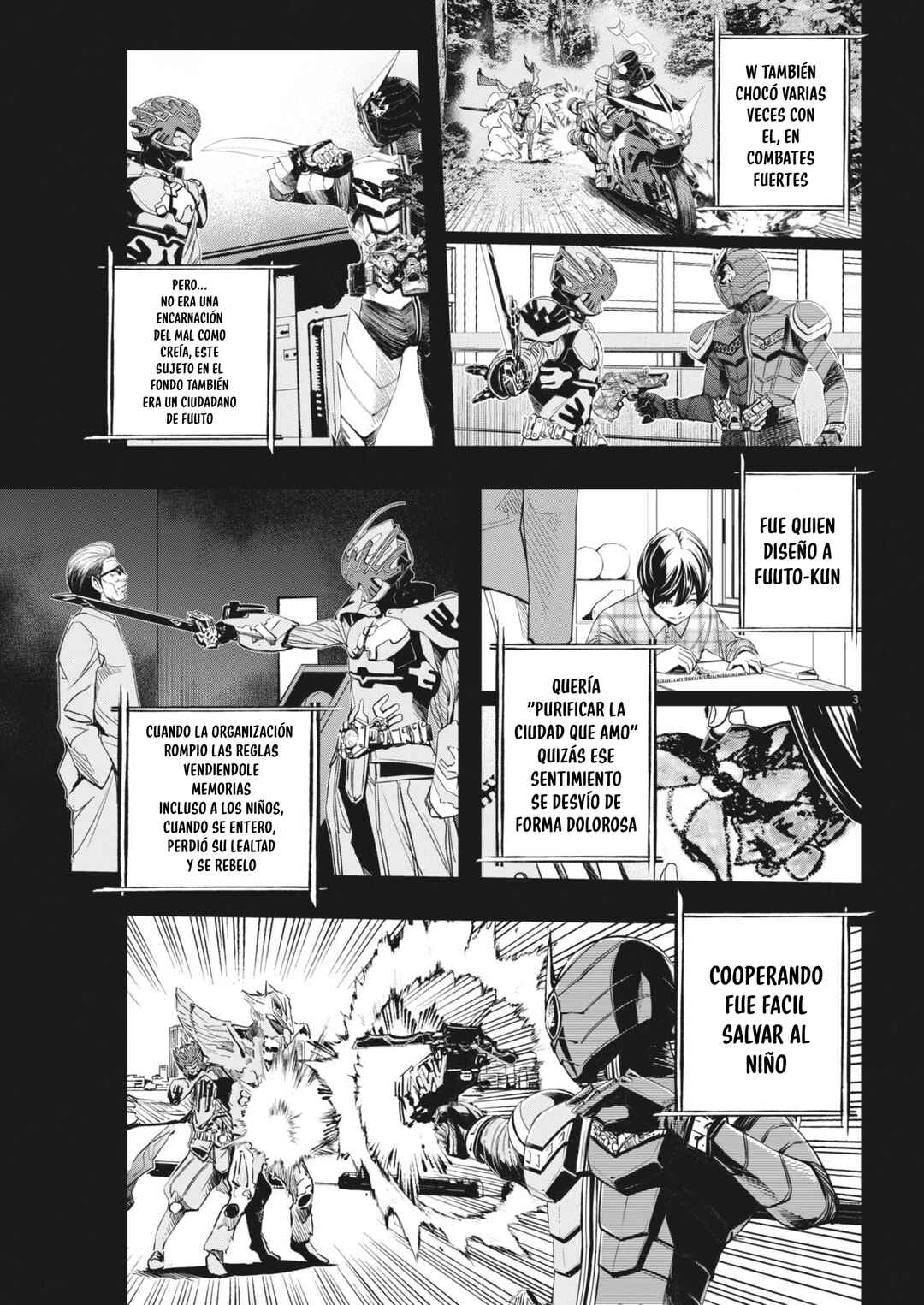 Kamen Rider W - Futo PI Chapter 161 - Page 4