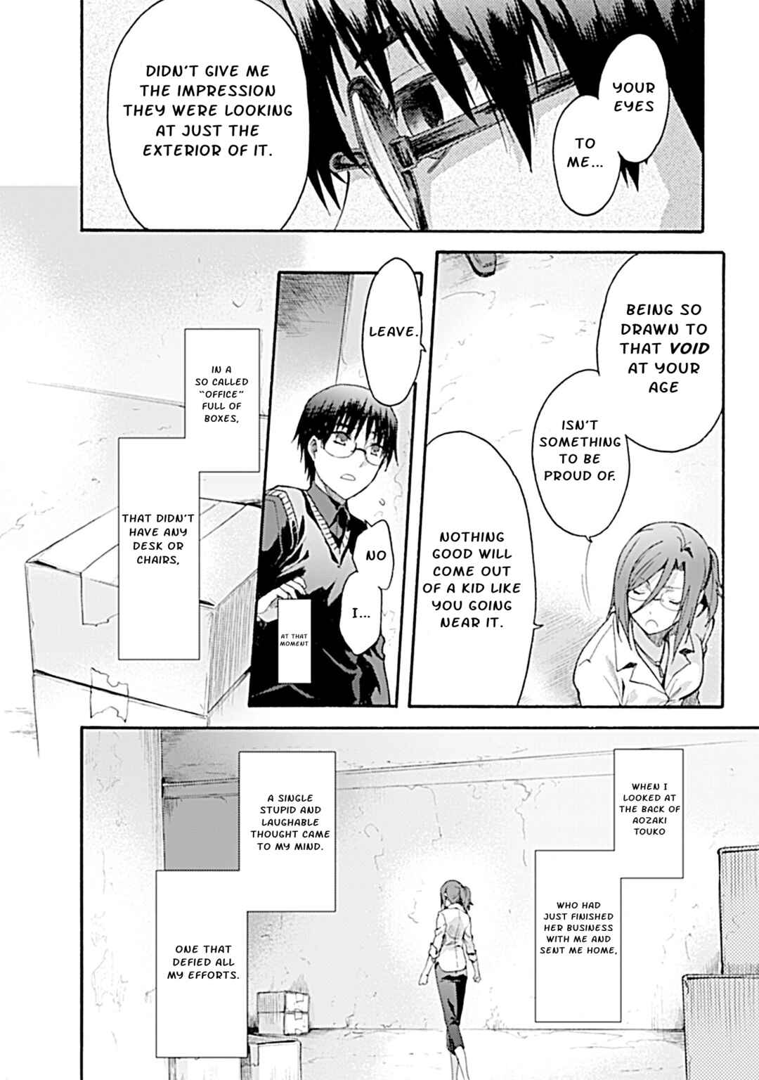 Kara no Kyoukai: The Garden of Sinners Chapter 23 - Page 20