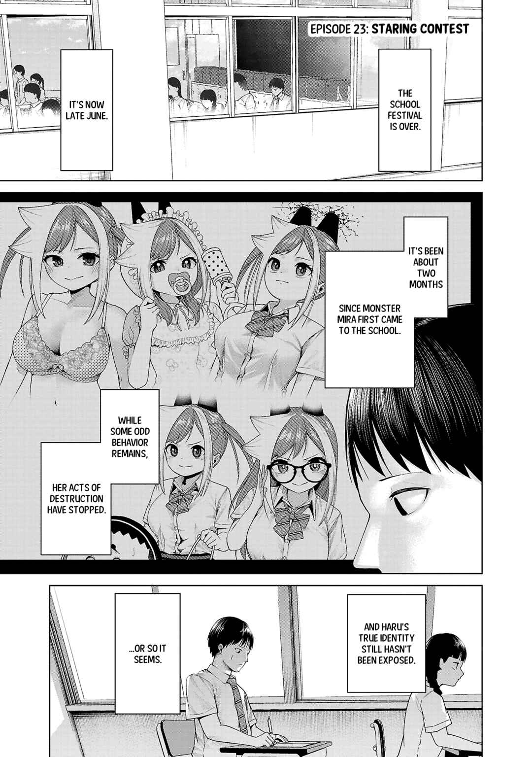 Kaijin Mira no Dai-2 Keitai ga Kawaisugiru Chapter 23 - Page 1