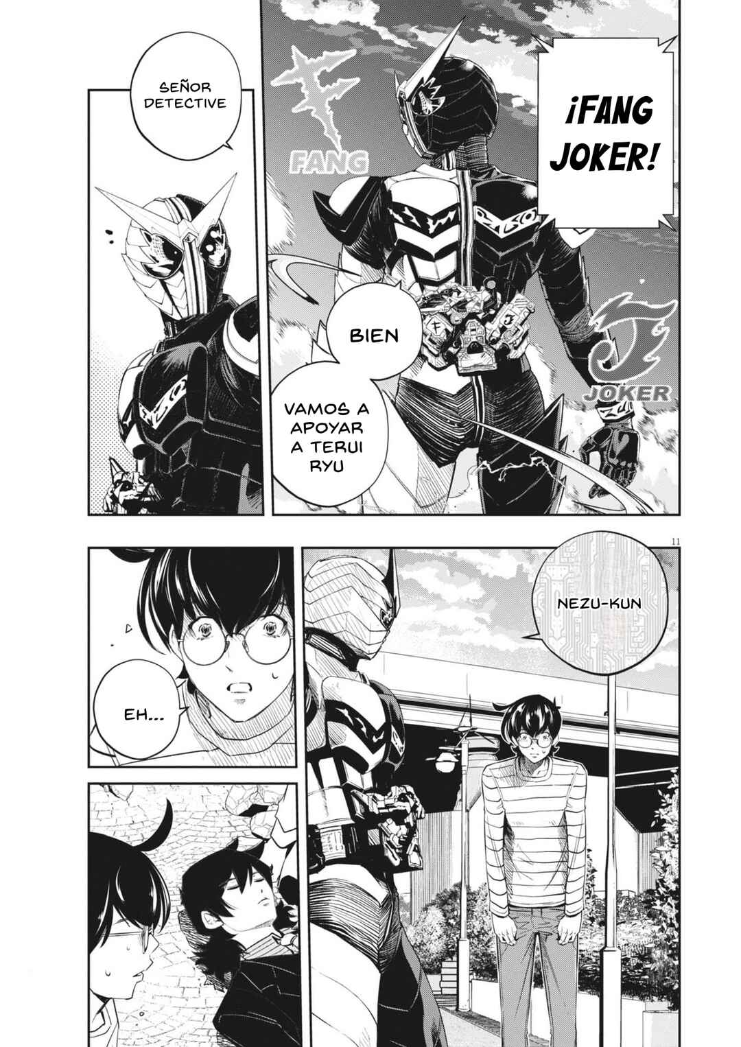 Kamen Rider W - Futo PI Chapter 158 - Page 12