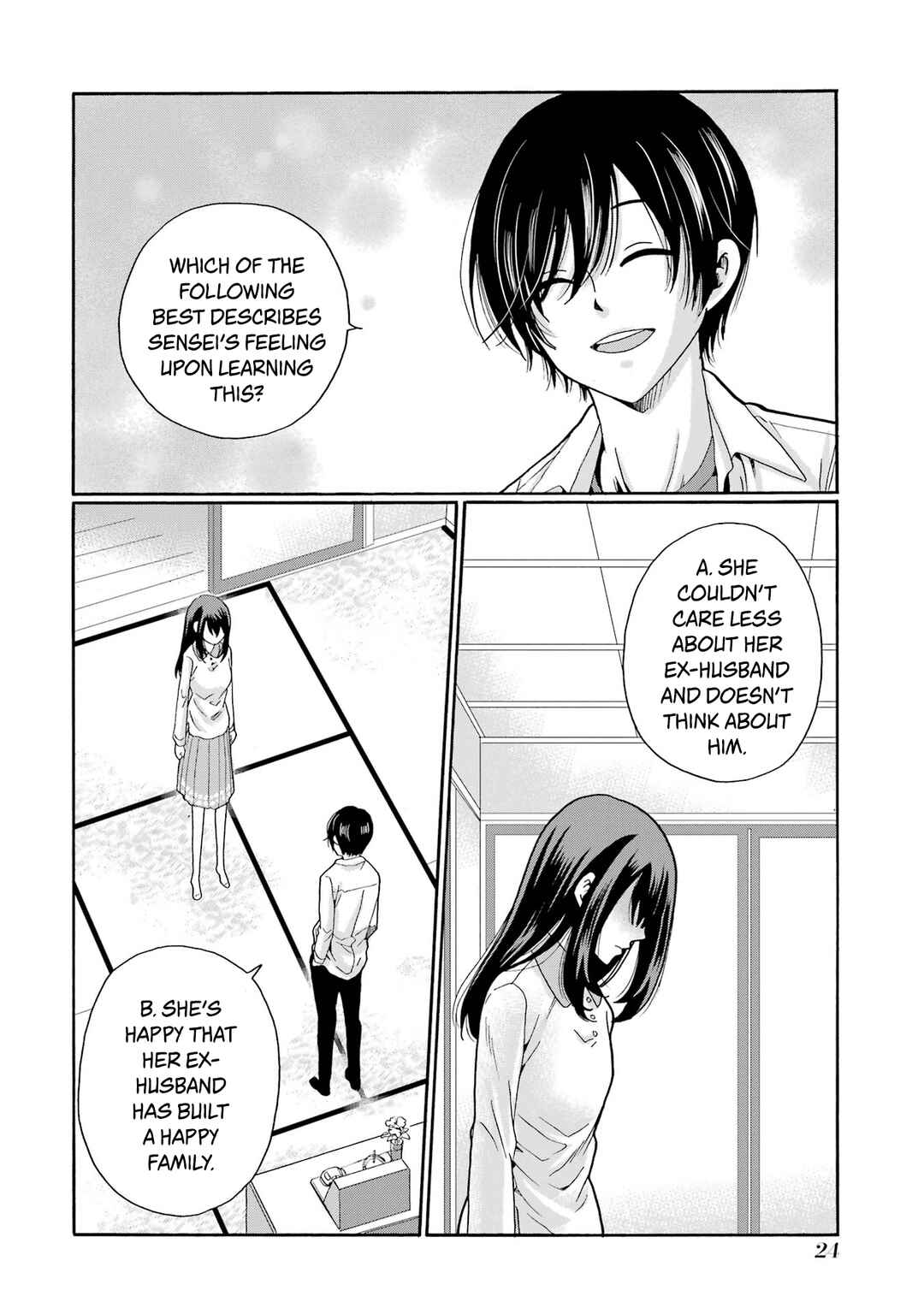 Sensei, Bokutachi wa Koroshiteimasen. Chapter 11 - Page 22