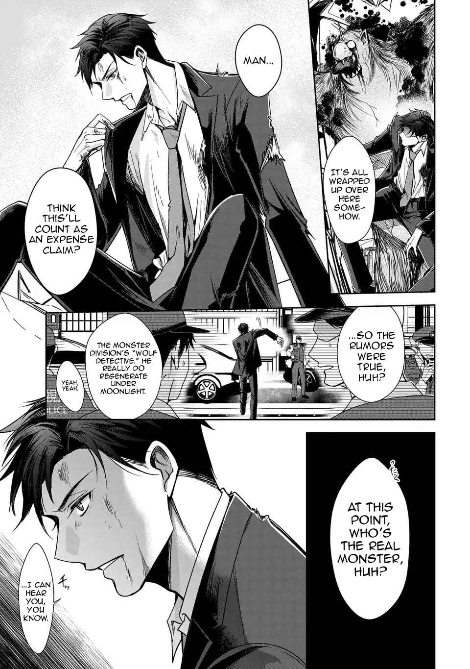 Keishichou Majuu Taisakushitsu – Oukami Keiji to Mezame no Kenja Chapter 4 - Page 28