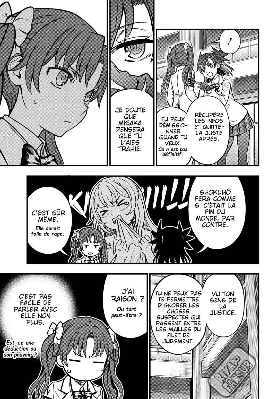 Toaru Majutsu no Index Gaiden - Toaru Kagaku no Mental Out Chapter 18 - Page 9