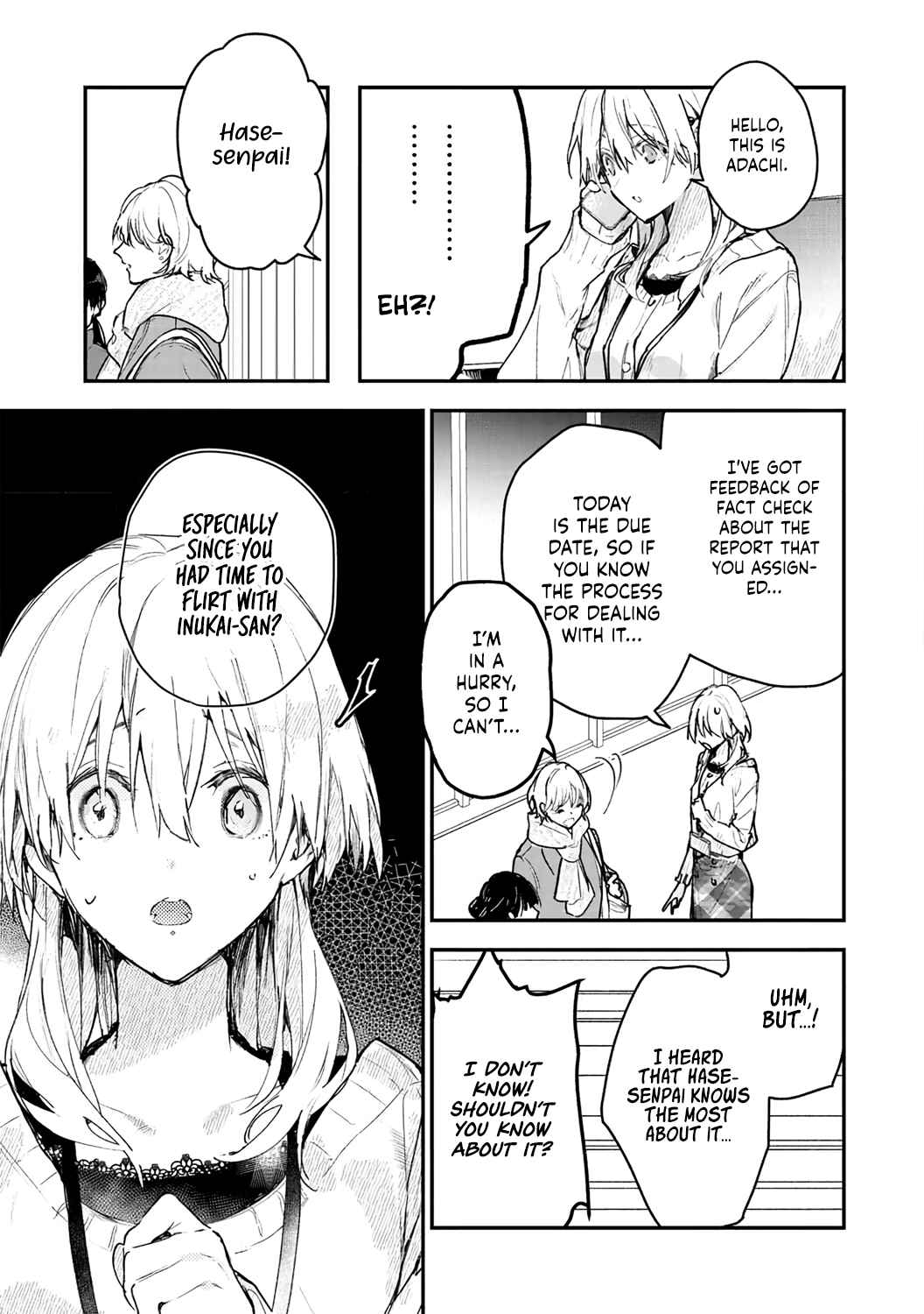 Inukai-san wa Kakure Dekiai Joushi - Konya dake wa "Suki" o Gaman Dekimasen! Chapter 4 - Page 14
