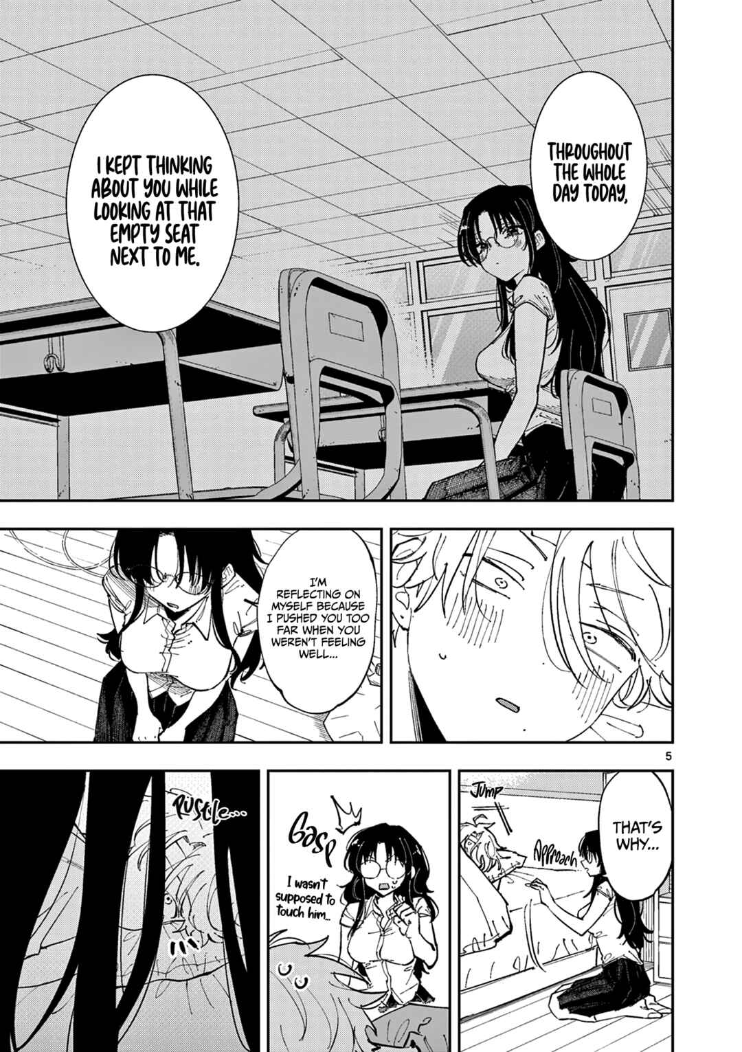Tonari no Seki no Yatsu ga Souiu Me de Mitekuru Chapter 12 - Page 5