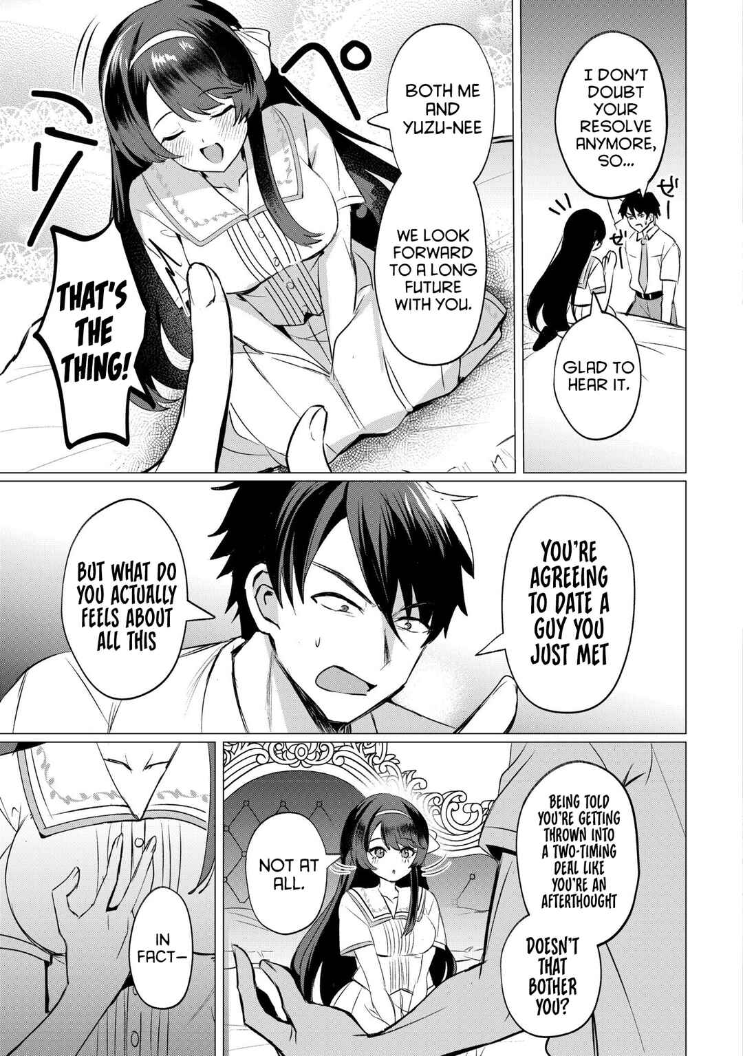 Suki na Ko ni Kokuttara Futago no Imouto ga Omake de Tsuitekita Chapter 3 - Page 7