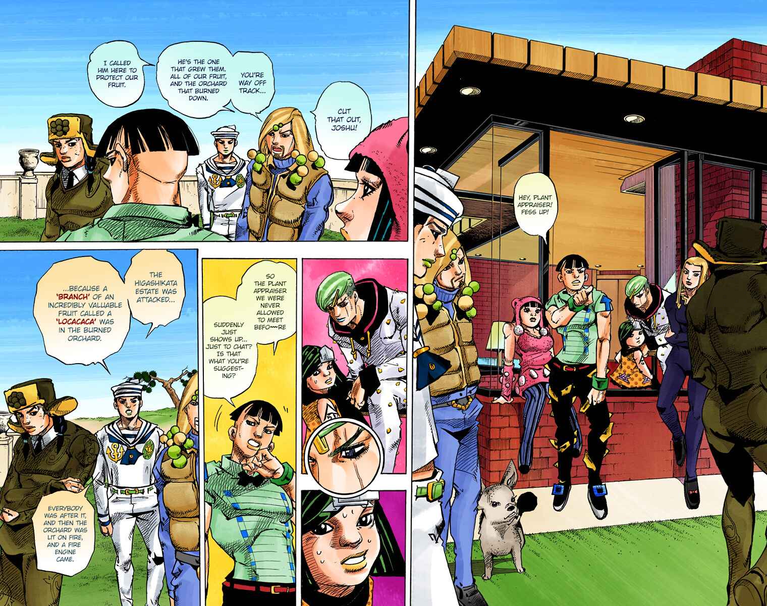 JoJo no Kimyou na Bouken: Part 8 - JoJolion Color-ban Chapter 77 - Page 5