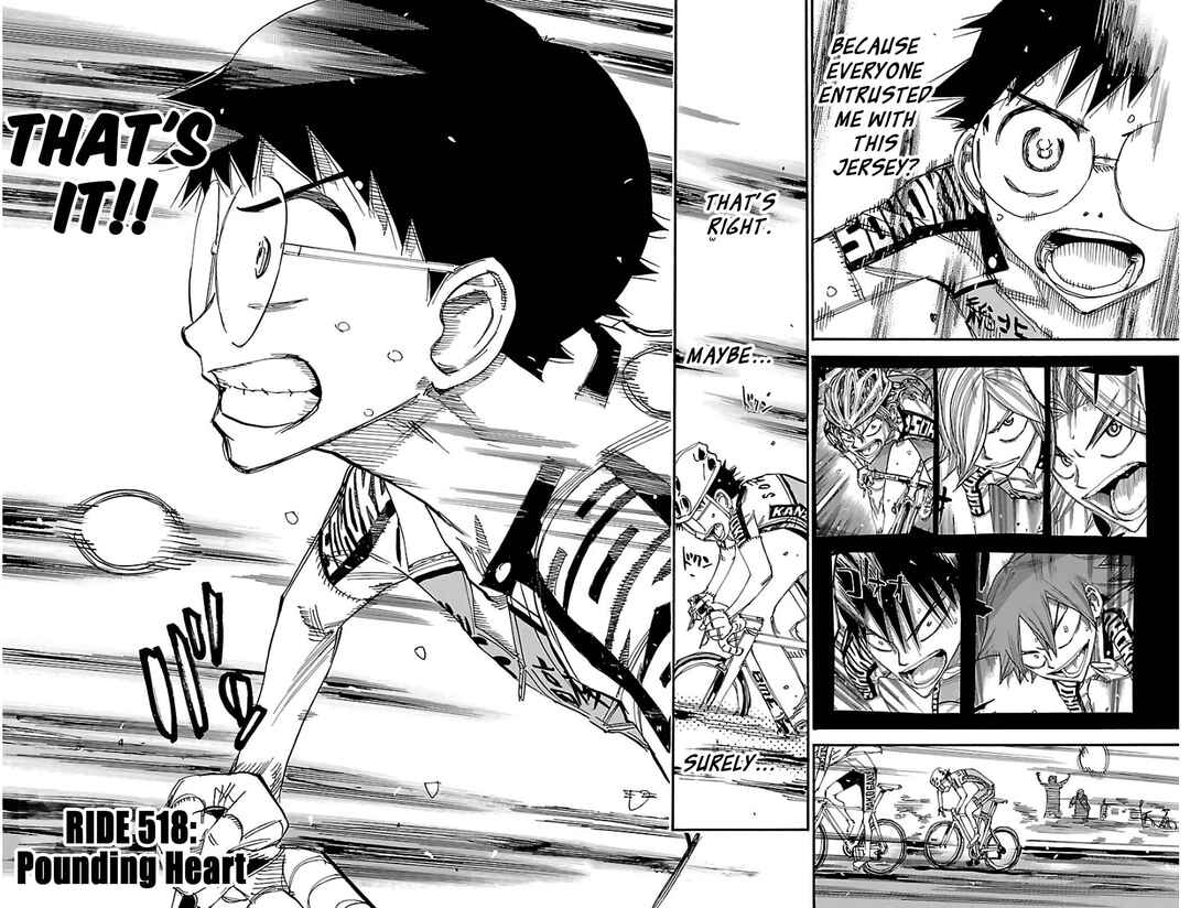 Yowamushi Pedal Chapter 518 - Page 4