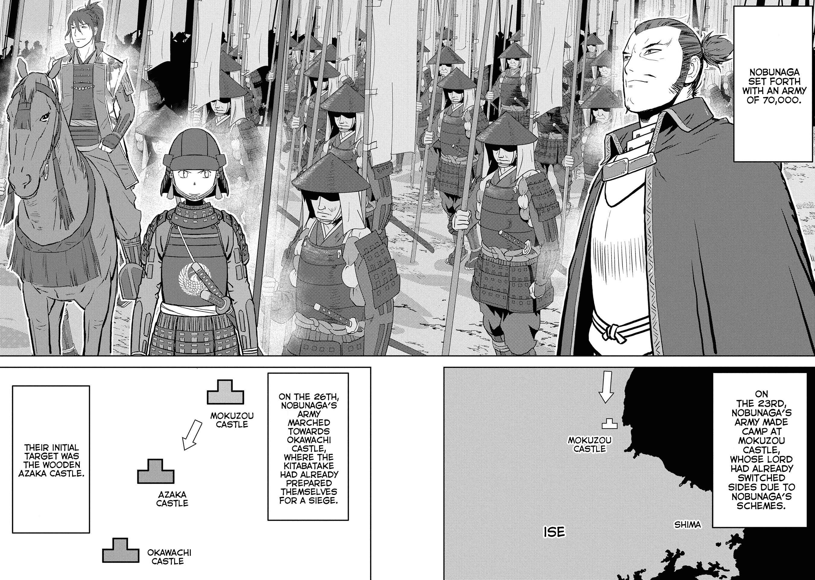Sengoku Komachi Kuroutan Chapter 39 - Page 9
