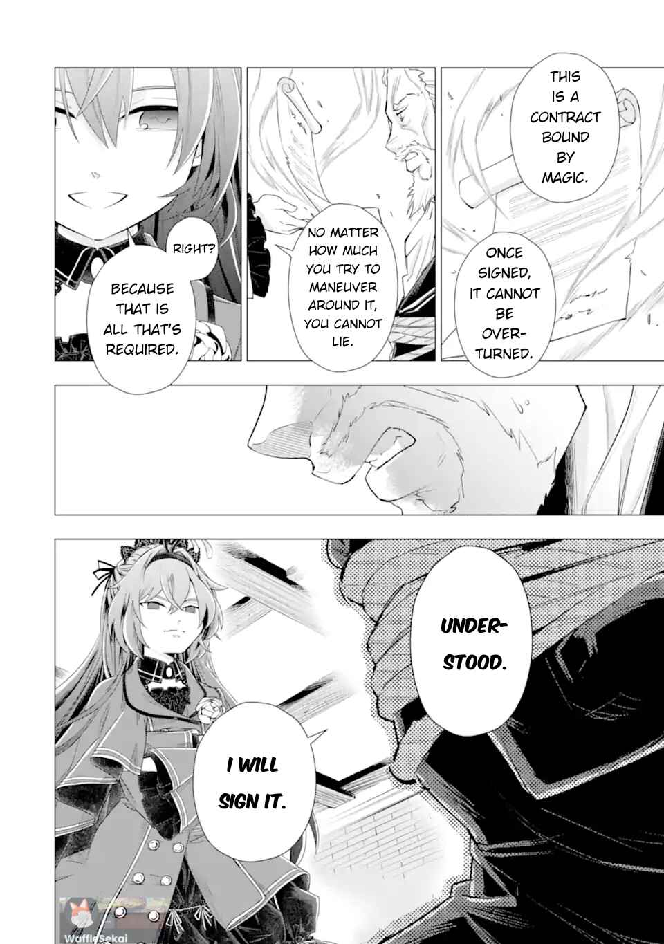 Kareinaru Akujo ni Naritai wa!: Aisare Tensei Shoujo wa, Tanoshii Nidome no Jinsei o Okurimasu Chapter 6 - Page 40