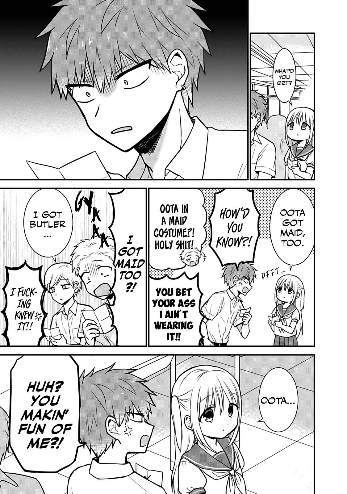 Kao ni Denai Kashiwada-san to Kao ni Deru Oota-kun Chapter 42 - Page 4