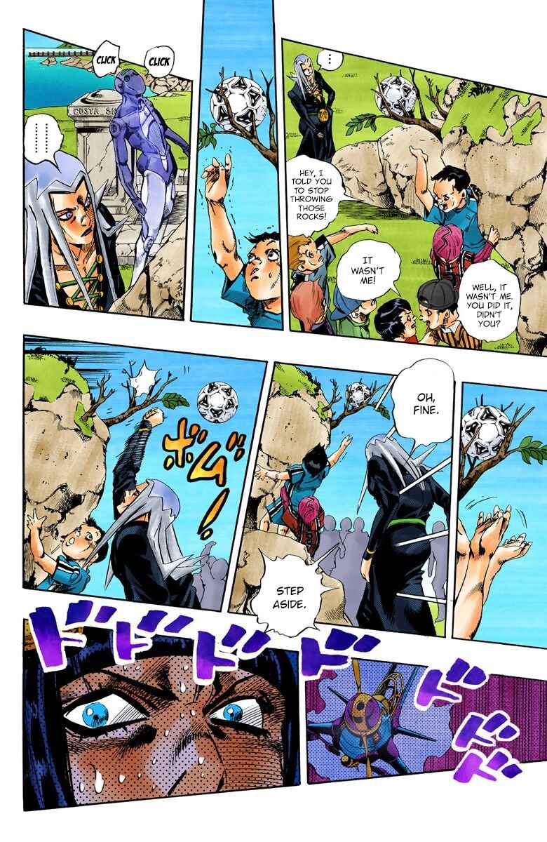 JoJo no Kimyou na Bouken: Part 5 - Ougon no Kaze Color-ban Chapter 110 - Page 15