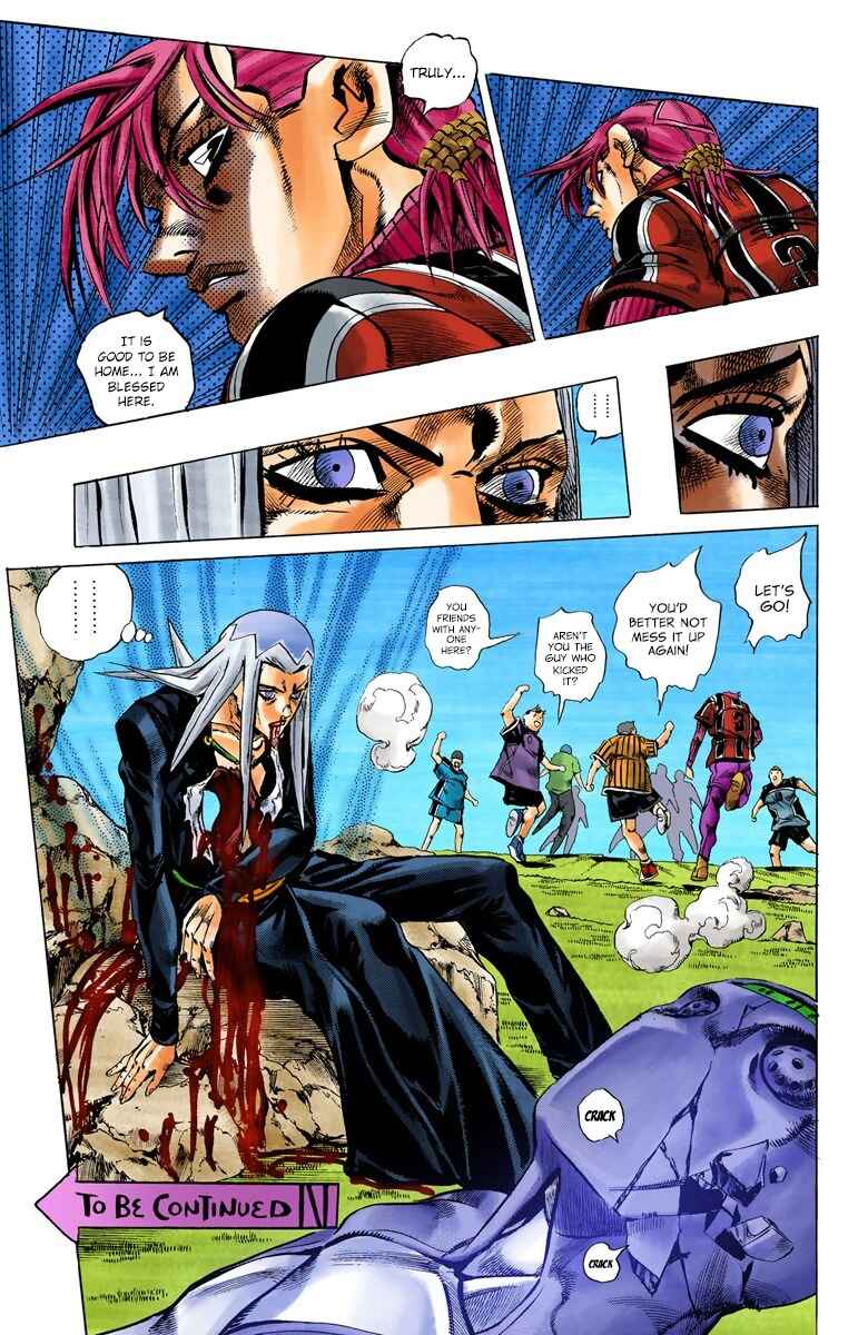 JoJo no Kimyou na Bouken: Part 5 - Ougon no Kaze Color-ban Chapter 110 - Page 20