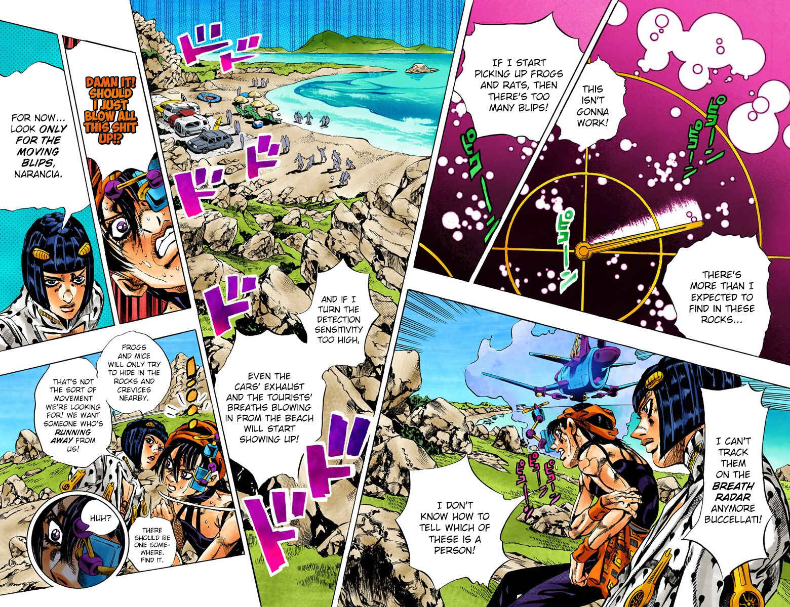 JoJo no Kimyou na Bouken: Part 5 - Ougon no Kaze Color-ban Chapter 110 - Page 3