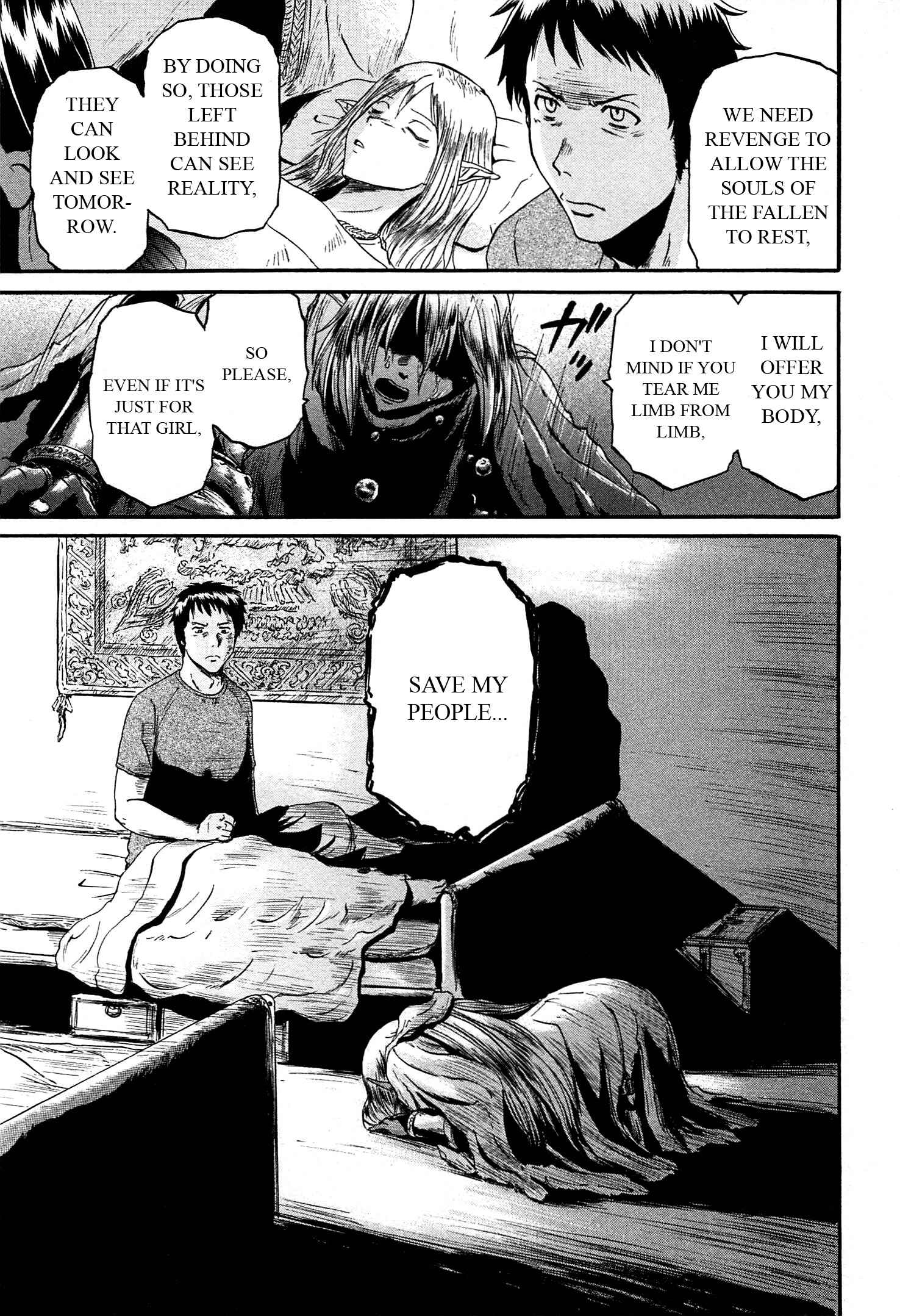 GATE - Jieitai Kanochi nite, Kaku Tatakaeri Chapter 37 - Page 25
