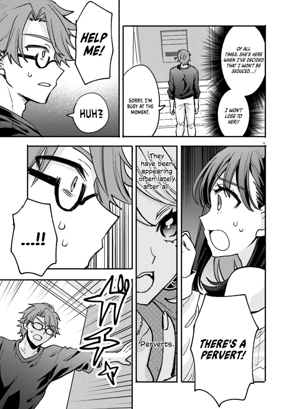 Zettai ni Yuuwaku sarenai Otoko VS Zettai ni Yuuwaku suru Onna Chapter 5 - Page 16