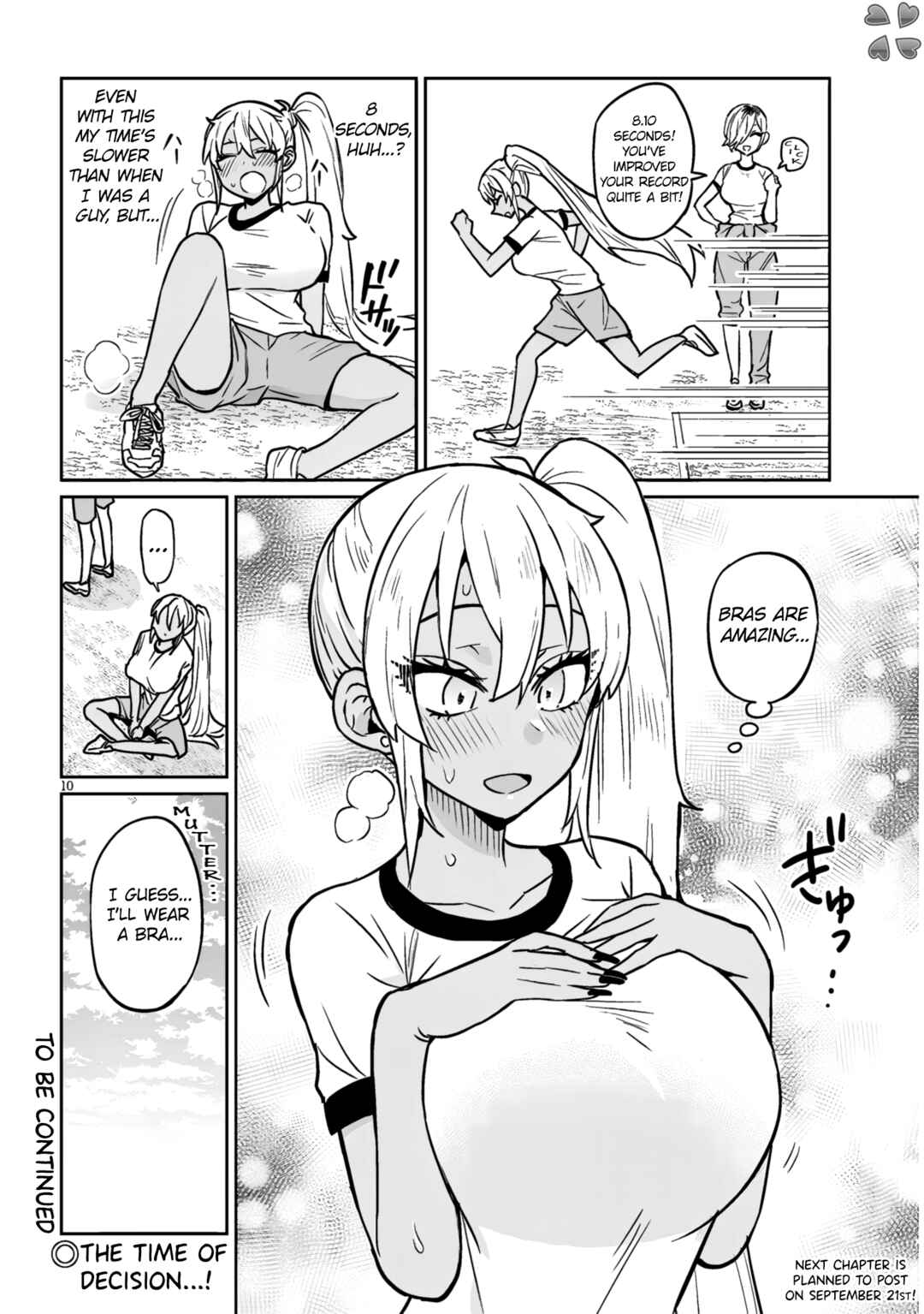 Danshi Kokoseidakedo Gyaru ni TS Shimashita Chapter 9.2 - Page 10