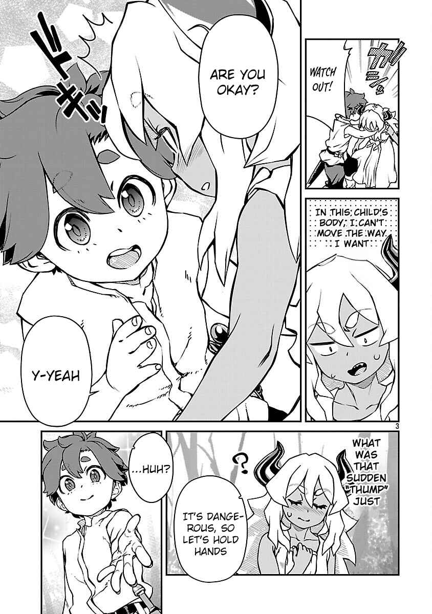 Onnamaou-sama wa Yuusha-kun o Taosenai. Chapter 25 - Page 3