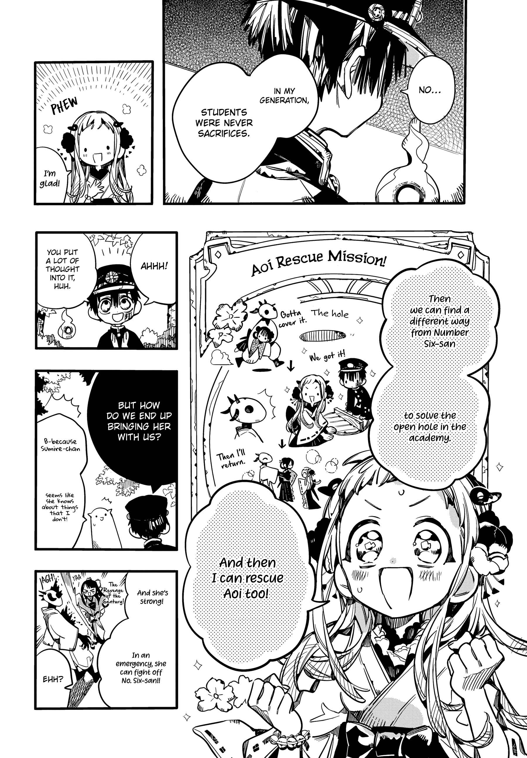 Jibaku Shounen: Hanako-kun Chapter 68 - Page 21