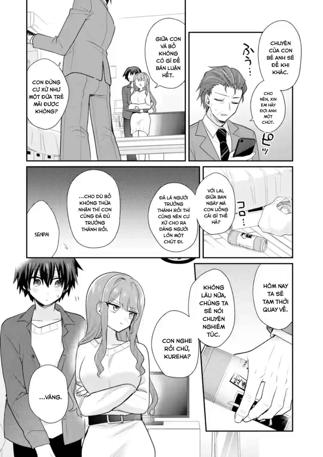 Osake to Senpai Kanojo to no Amaama Doukyo Lovecome wa Nijuusai ni Natte kara Chapter 8 - Page 13