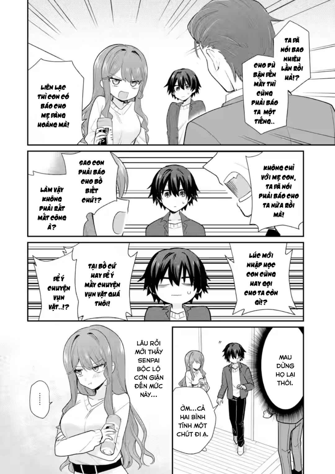 Osake to Senpai Kanojo to no Amaama Doukyo Lovecome wa Nijuusai ni Natte kara Chapter 8 - Page 3