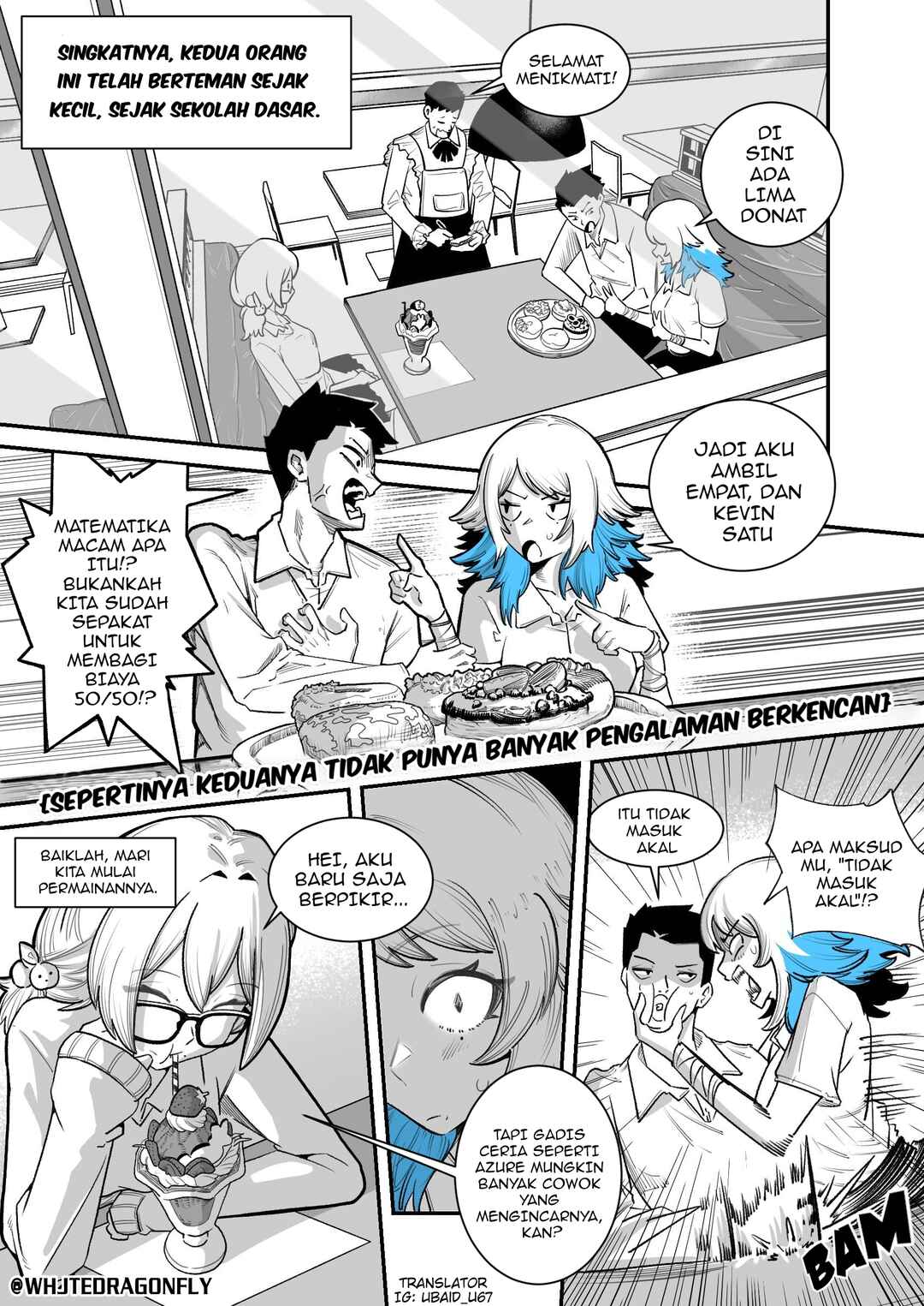 Azure Wants to Turn Me into the Ideal BF Chapter 10 - Page 1