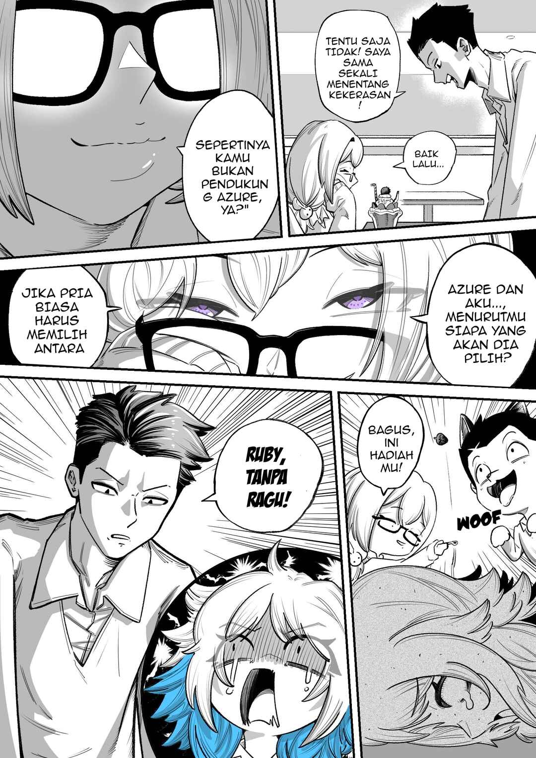 Azure Wants to Turn Me into the Ideal BF Chapter 10 - Page 2