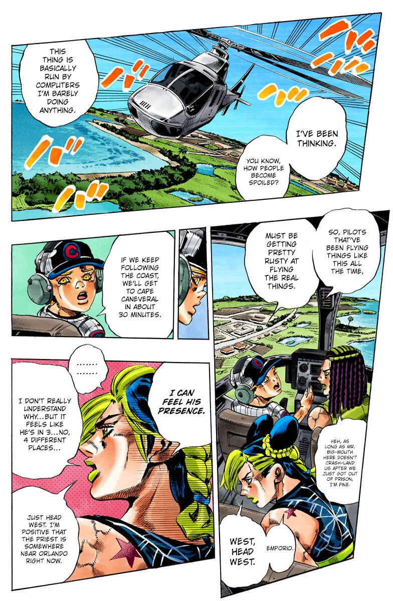 JoJo no Kimyou na Bouken: Part 6 - Stone Ocean Color-ban Chapter 112 - Page 14