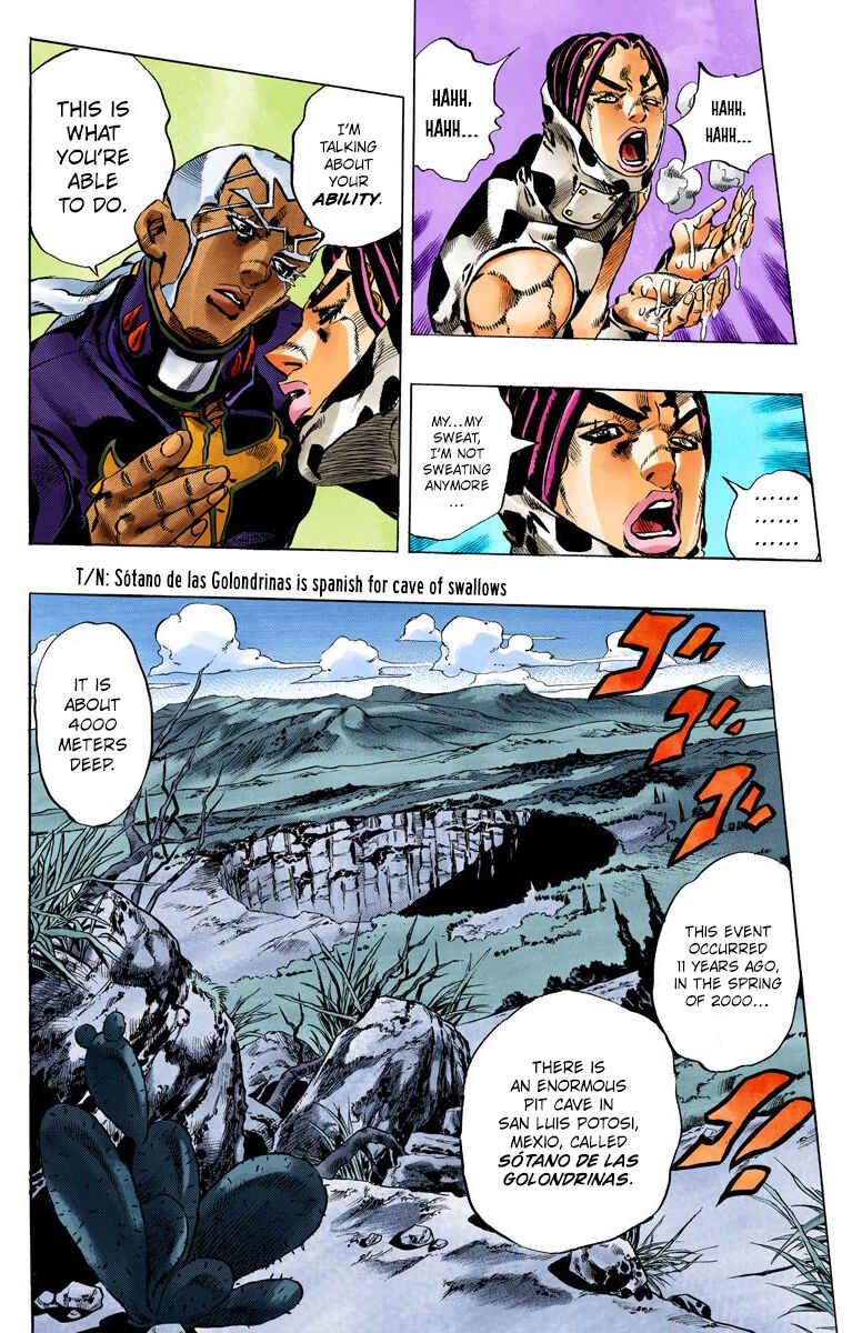 JoJo no Kimyou na Bouken: Part 6 - Stone Ocean Color-ban Chapter 112 - Page 6