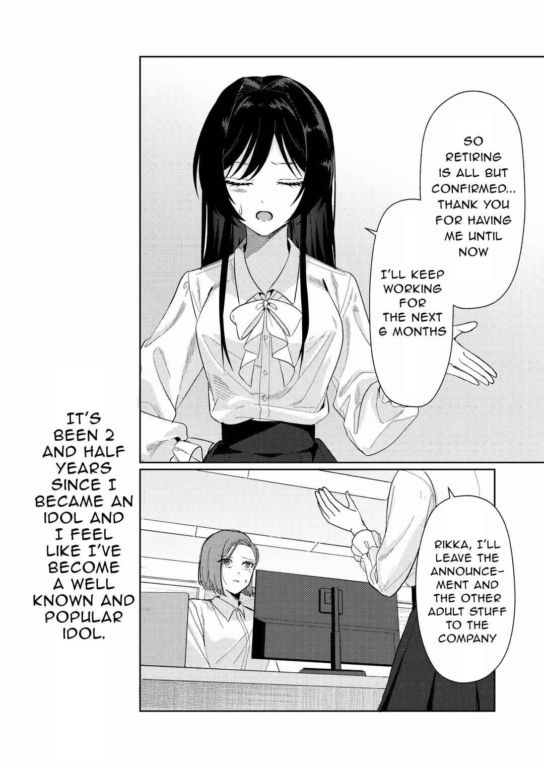 Hyouga-kei Idol no Manager wo Shiteimasu ga, Mou Genkai desu. Chapter 2 - Page 10