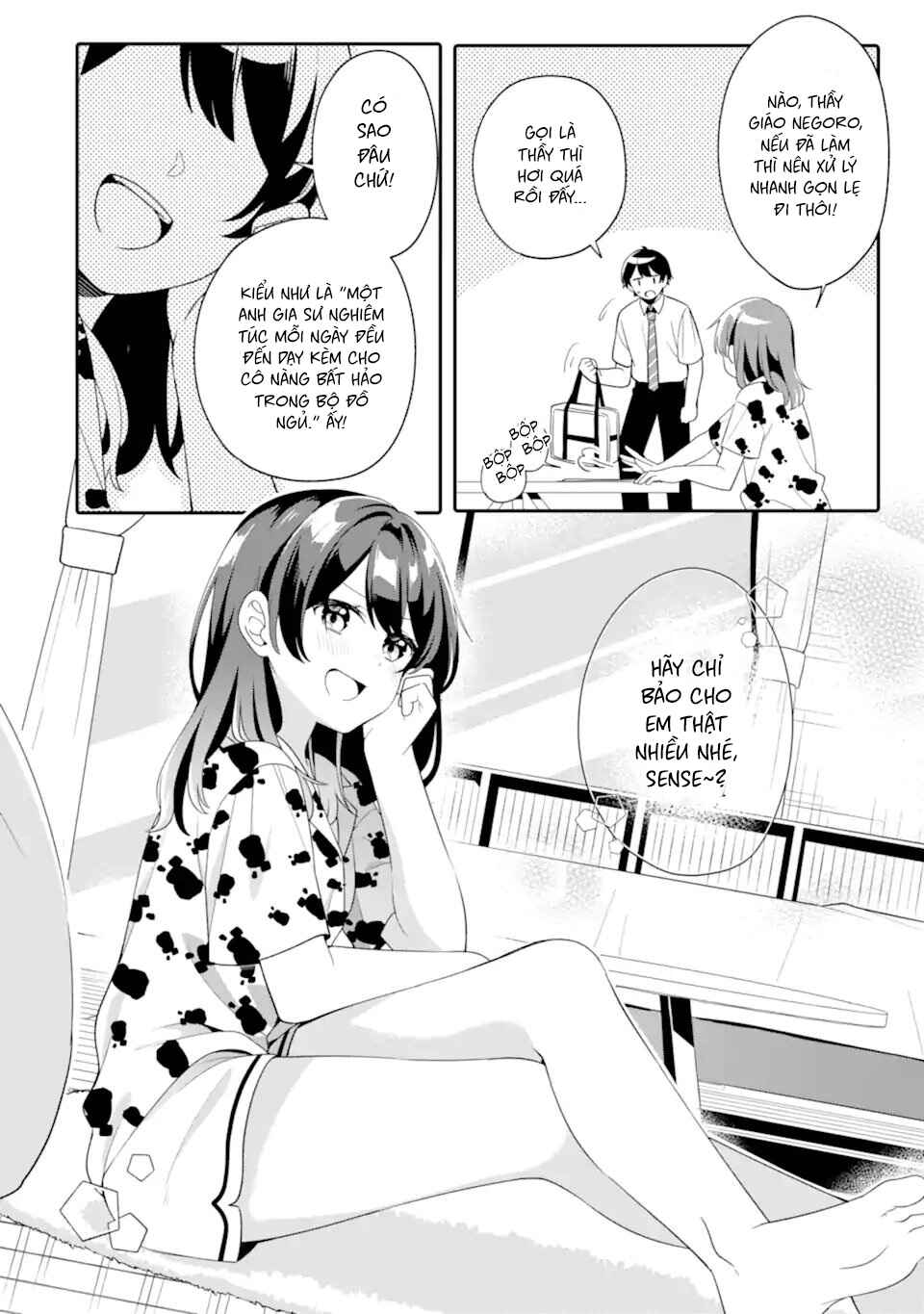 Muboubi Kawaii Pajama Sugata no Bishoujo to Heya de Futarikiri Chapter 7.2 - Page 7