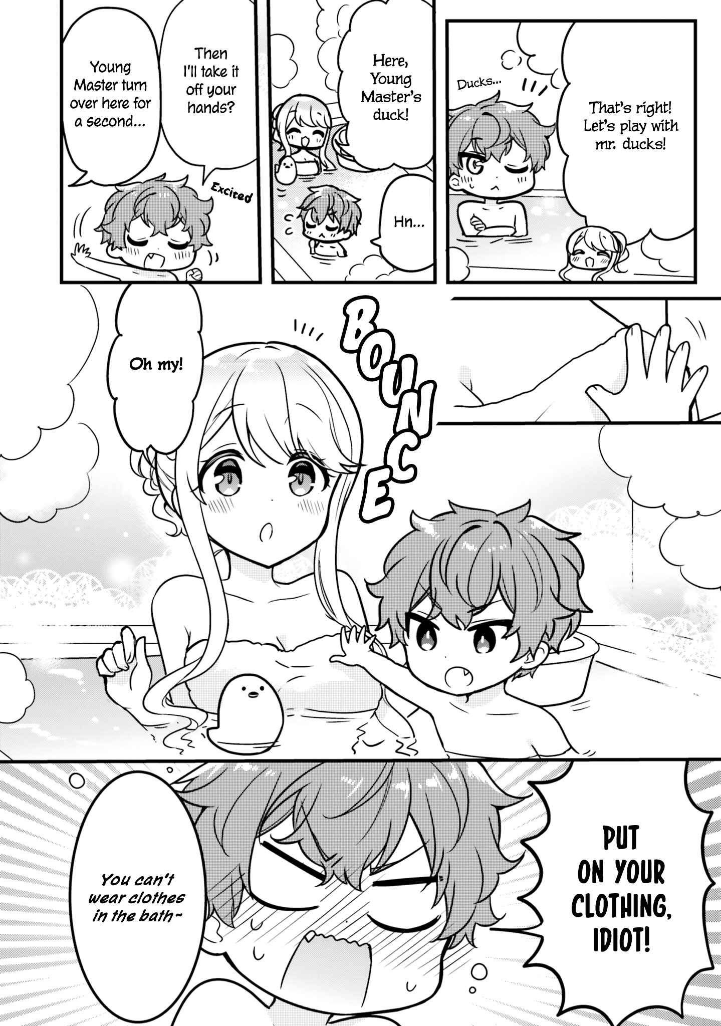 Tekito na Maid no Oneesan & Erasou de Ichizu na Botchan Chapter 7 - Page 8