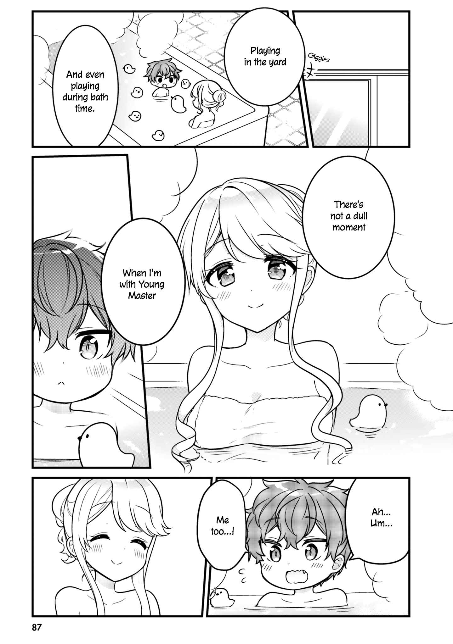 Tekito na Maid no Oneesan & Erasou de Ichizu na Botchan Chapter 7 - Page 9