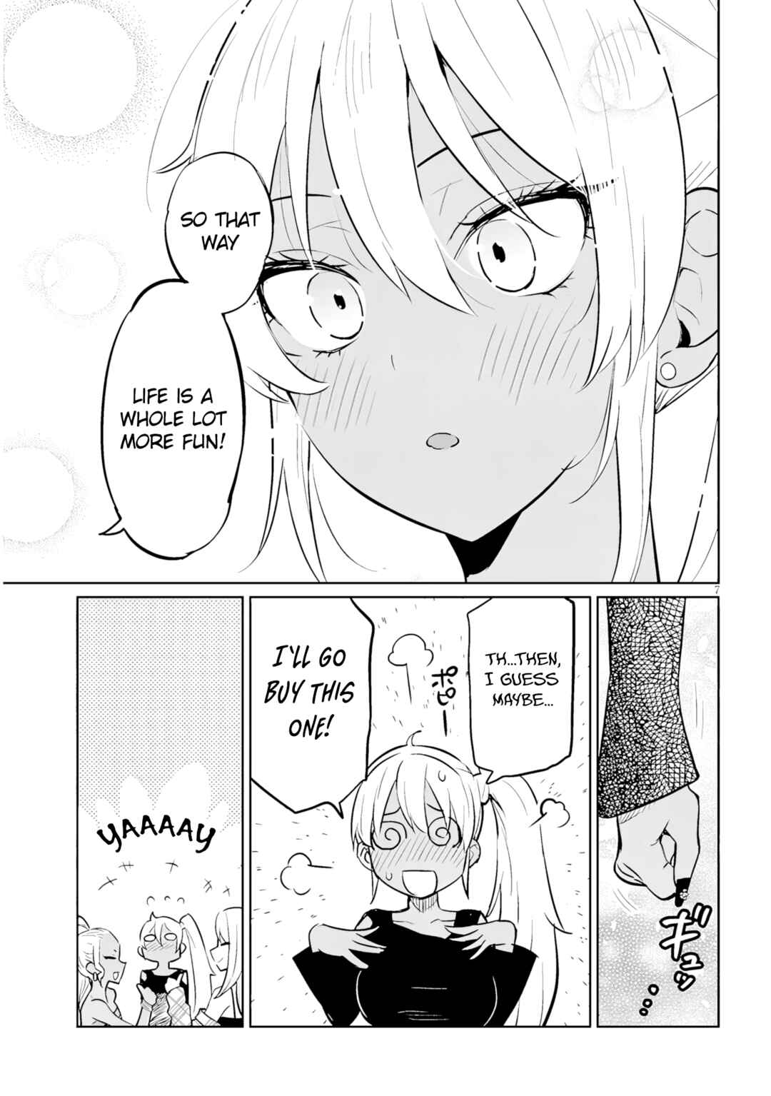 Danshi Kokoseidakedo Gyaru ni TS Shimashita Chapter 10.2 - Page 7