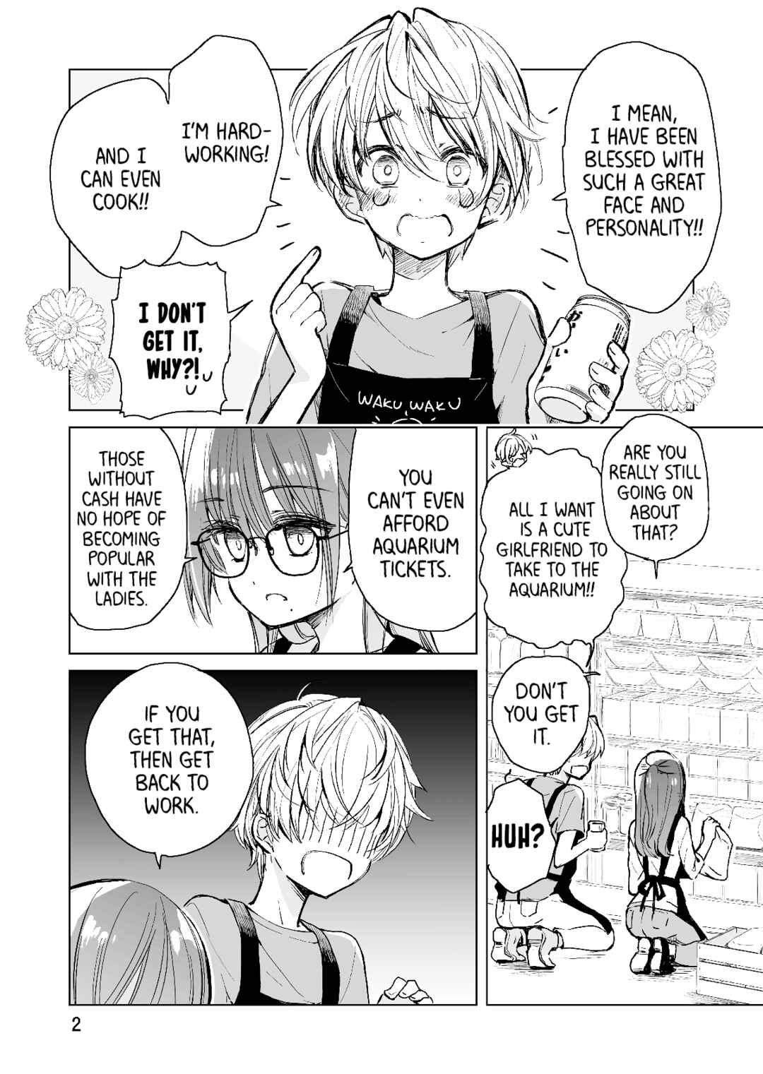 Drugstore Ten'in Sacchan no Nichijou Chapter 1 - Page 2